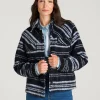 Black and Gray Zyrelith Plaid Collared Button Front Long Sleeve Shacket Havenluve