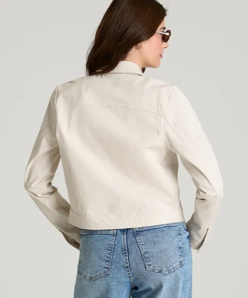 Havenluve Ivory Quenlora Collared Button Front Long Sleeve Cropped Jacket 6 - havenluve Havenluve Ivory Quenlora Collared Button Front Long Sleeve Cropped Jacket 3 - havenluve
